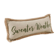 Load image into Gallery viewer, Pumpkin Bounty Sweater Weather Pillow 5x15