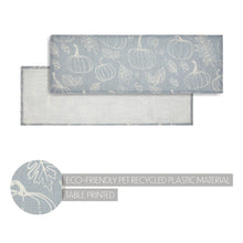 Load image into Gallery viewer, Silhouette Pumpkin Grey Runner 12x36