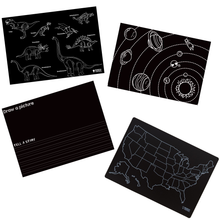 Load image into Gallery viewer, Chalkboard Learning Placemat Set
