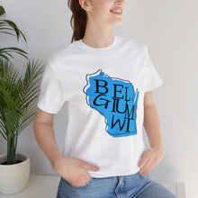 Load image into Gallery viewer, Belgium, WI - Unisex Jersey Short Sleeve Tee

