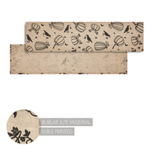 Load image into Gallery viewer, Raven Harvest Burlap Jute Runner 12x48
