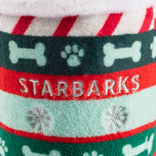 Load image into Gallery viewer, Starbarks Ginger Bark Latte Christmas Dog Toy
