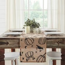 Load image into Gallery viewer, Raven Harvest Burlap Jute Runner 12x48

