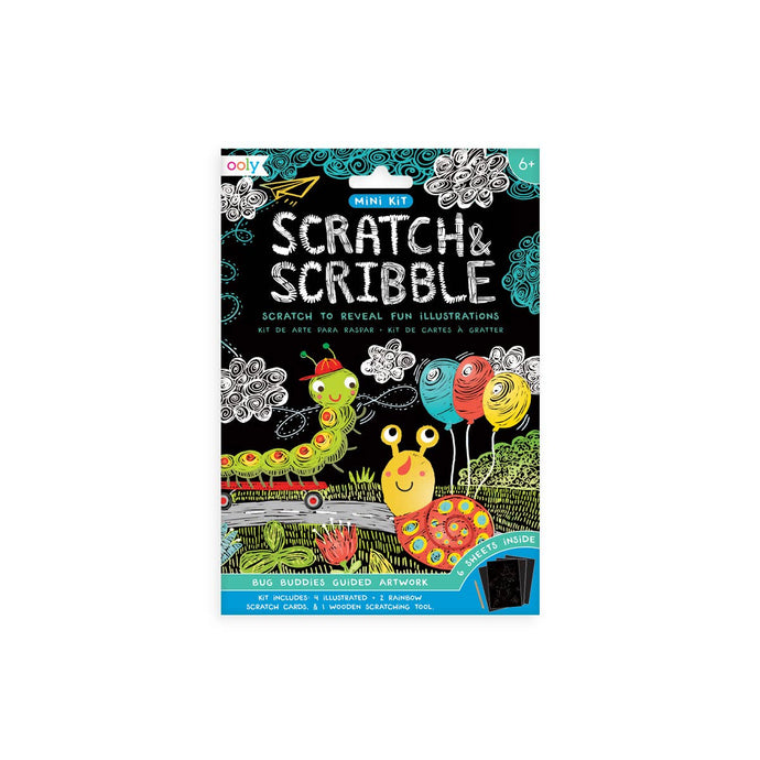Mini Scratch & Scribble - Bug Buddies 7 pc set