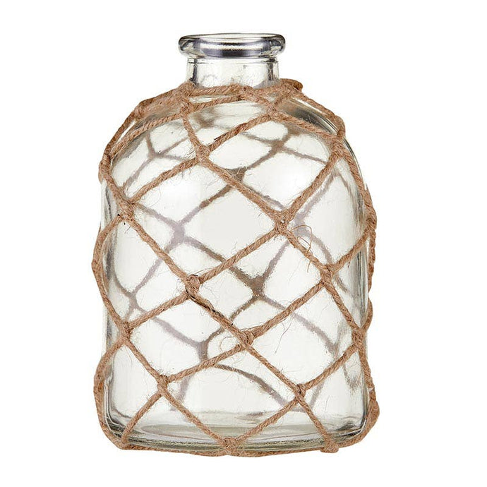 Glass Vase With Twine