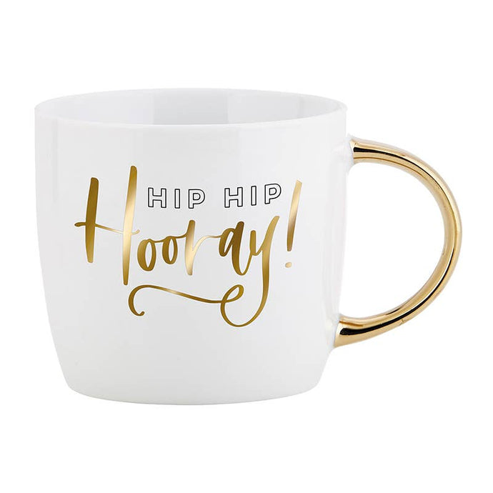 Hip Hip - Gold Handle Mug