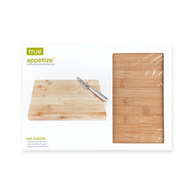 Load image into Gallery viewer, Appetize™: Bamboo Board &amp; Knife Set
