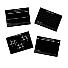 Load image into Gallery viewer, Chalkboard Travel Games Placemat - Set of 4
