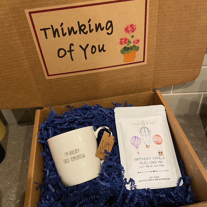 Mug Cake Hug Gift Box