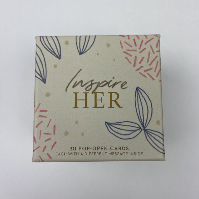 Inspire Her- Pop-Open Cards