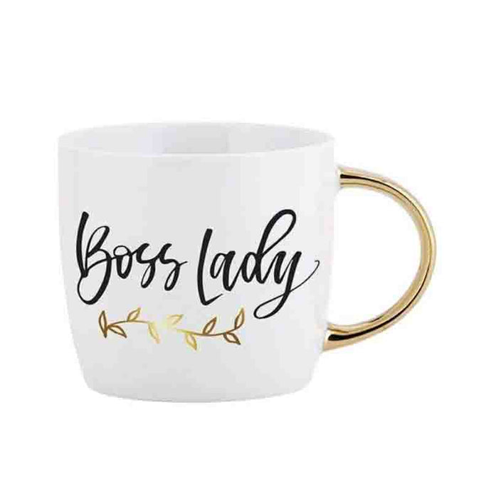 Boss Lady Gold Handle Mug