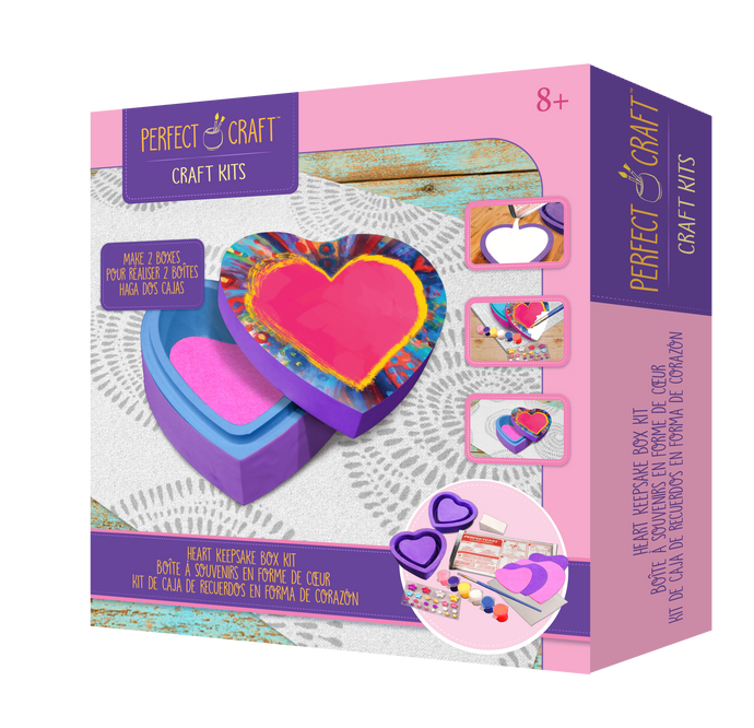 Heart Keepsake Box Kit
