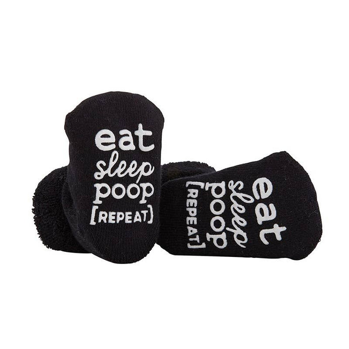 Eat Sleep Poop Repeat Socks